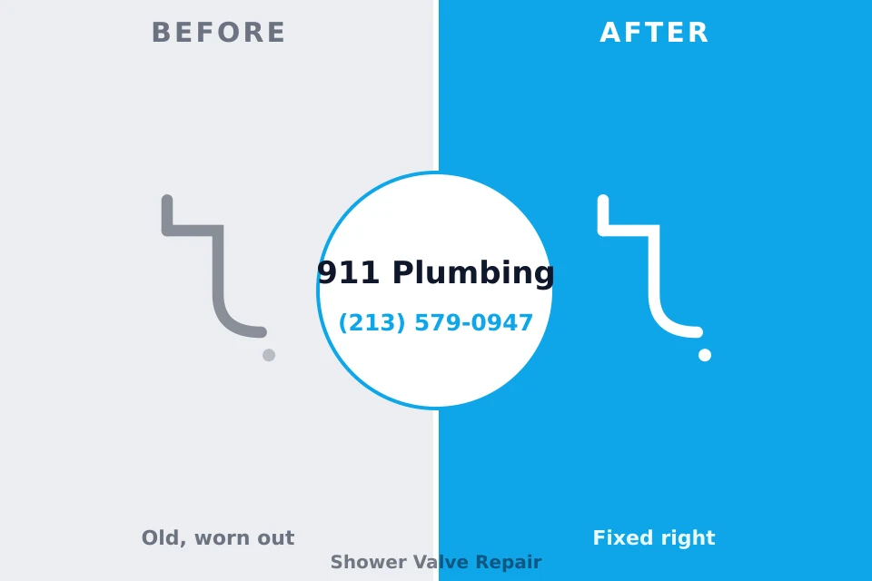 Before and after: plumbing company Bear Creek, AK